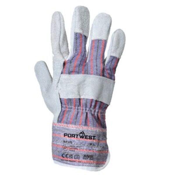 Leather Rigger 260 Cow Split Palm Bar Glove Thumbnail